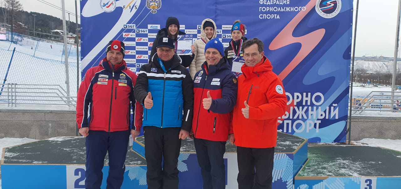 Награждение победителей и призеров этапа Кубка РФ в Красноярске