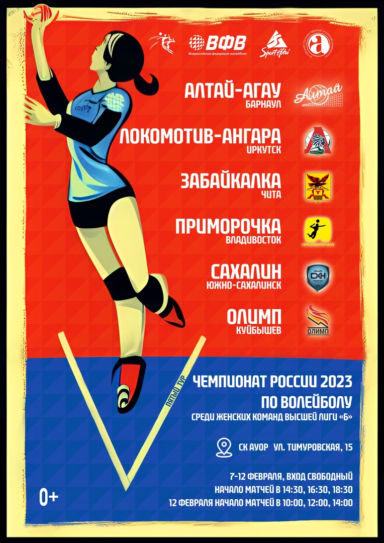 Волейбольные афиши