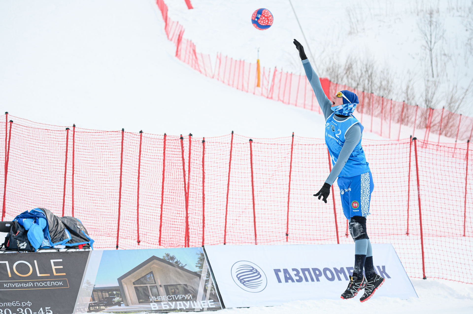 Этап Кубка России по волейболу на снегу