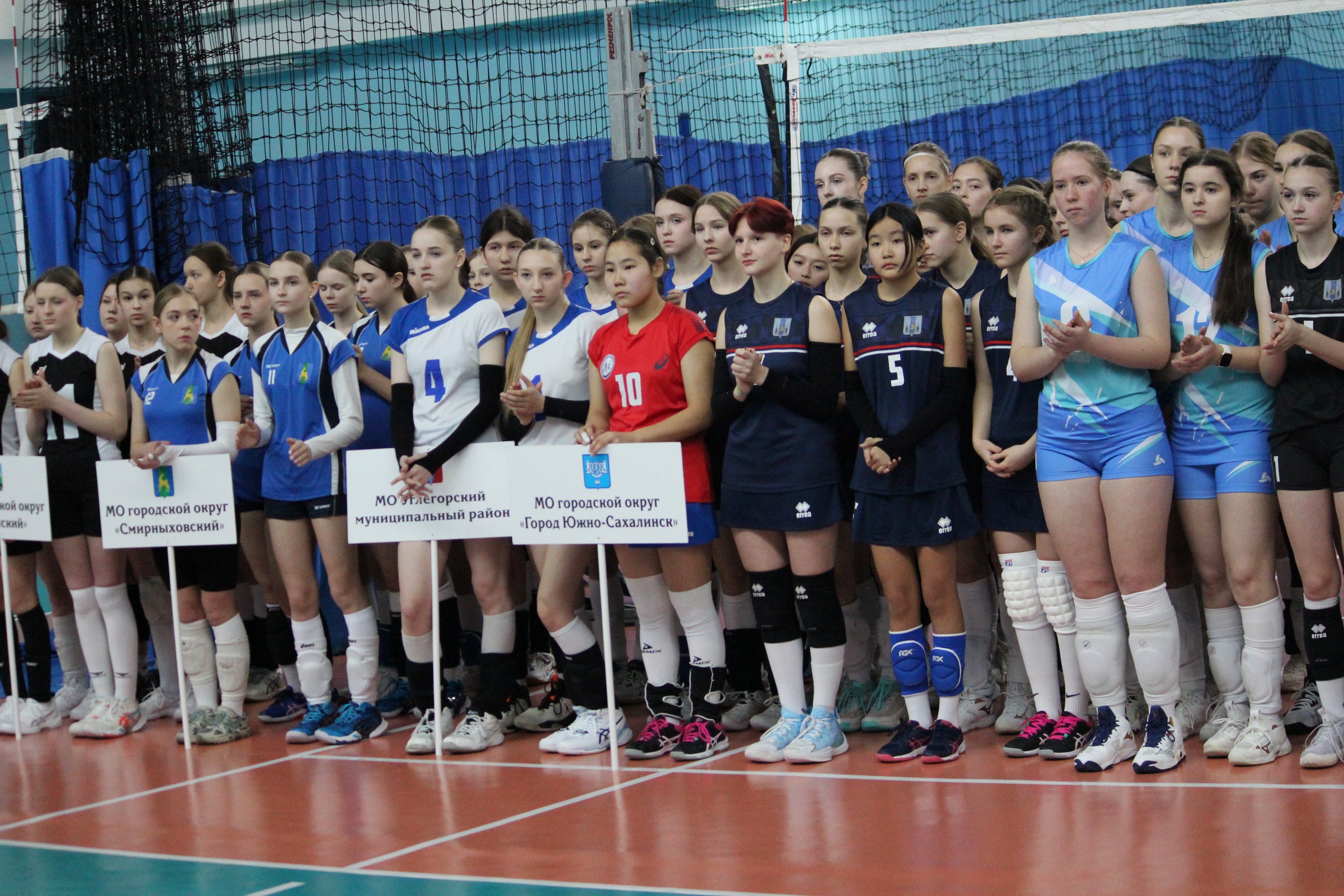 Первенство области по волейболу среди юношей и девушек 2009-2010 г.р.