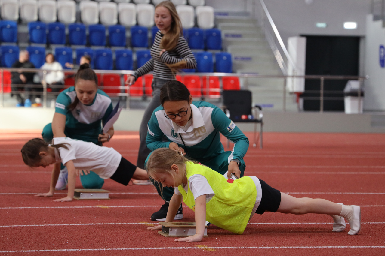 Эстафета юных чемпионов ВФСК ГТО среди воспитанников детсадов