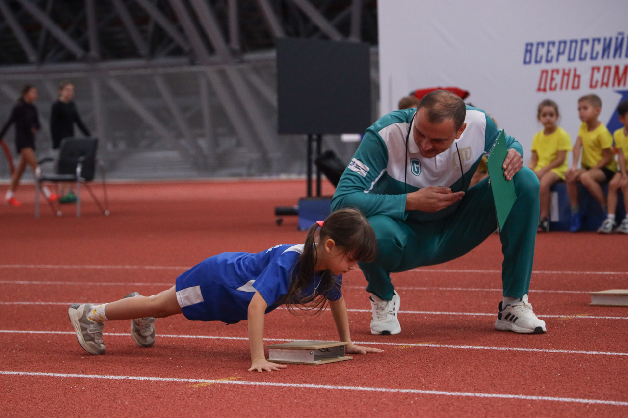 Эстафета юных чемпионов ВФСК ГТО среди воспитанников детсадов