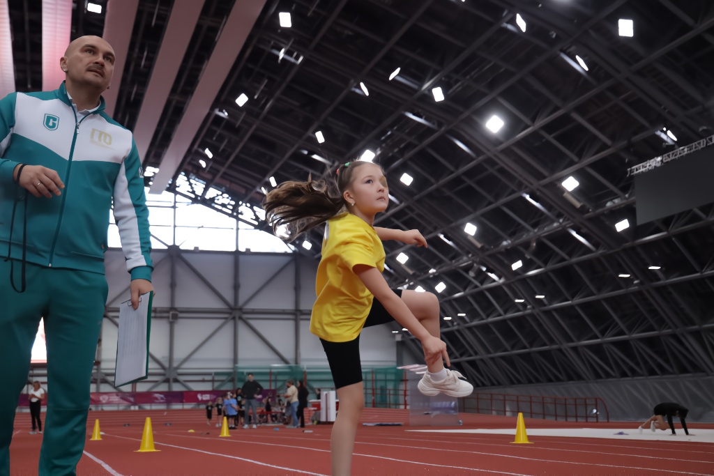 Эстафета юных чемпионов ВФСК ГТО среди воспитанников детсадов