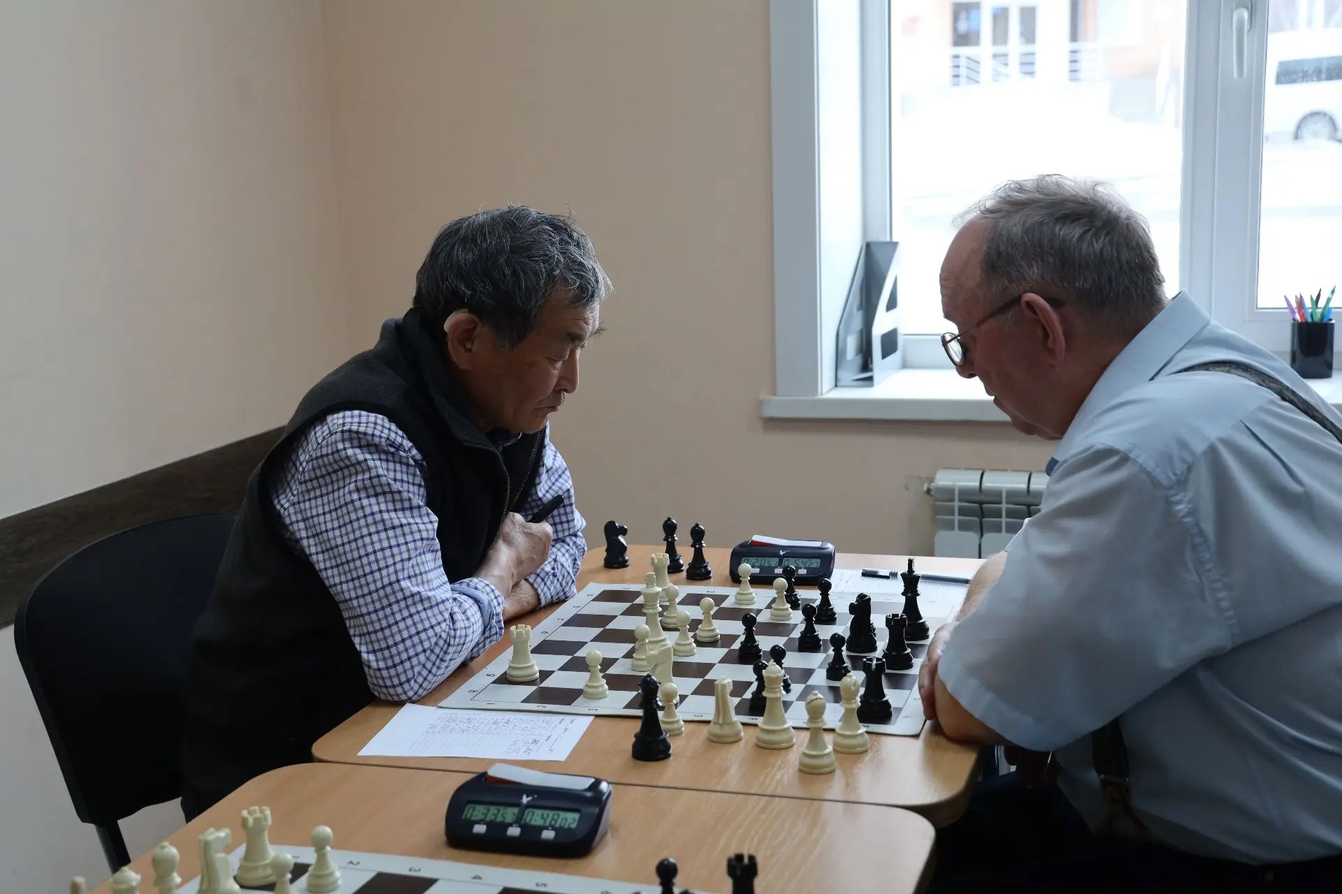 Первенство области по шахматам среди ветеранов