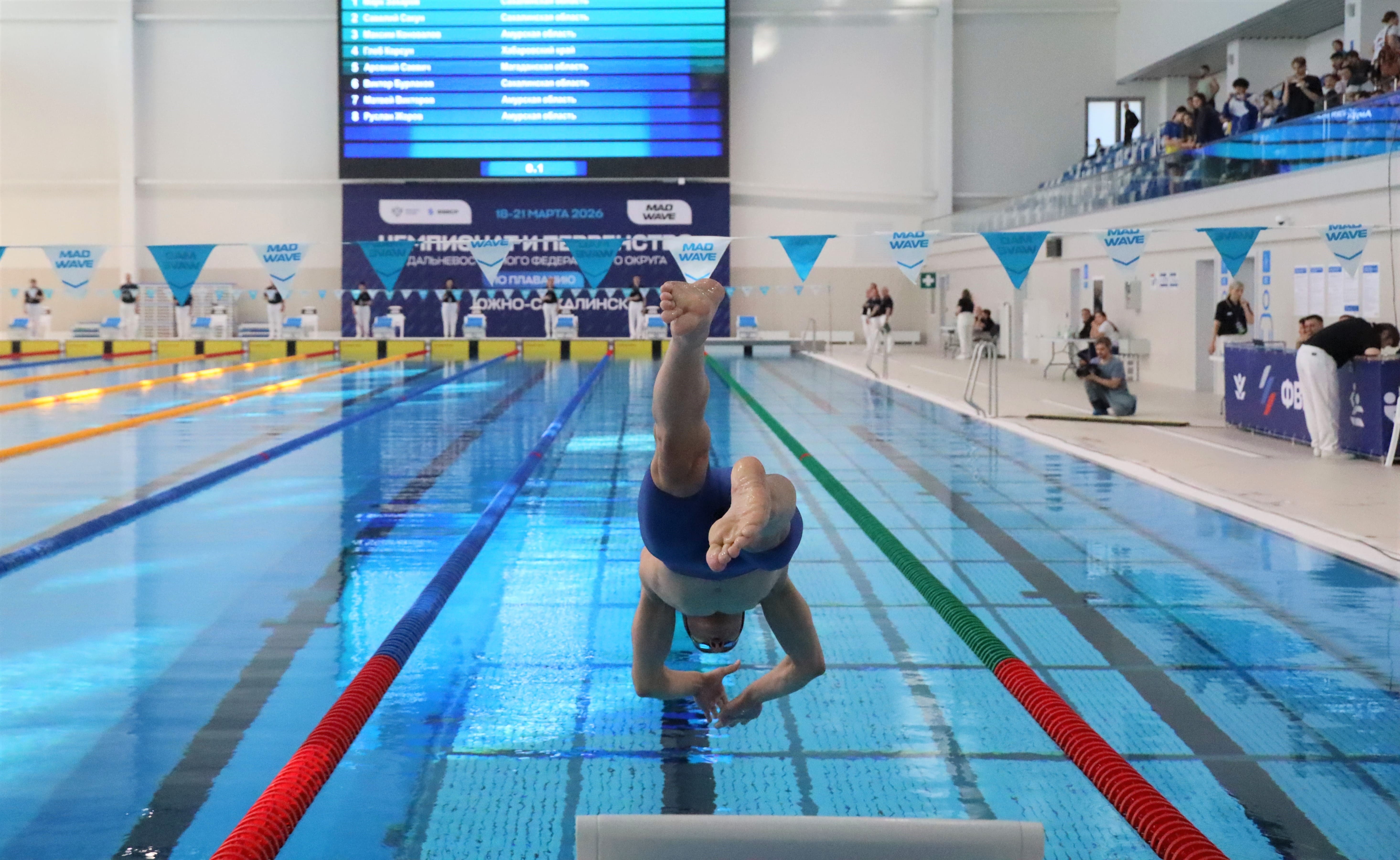 Чемпионат и первенство ДФО по плаванию