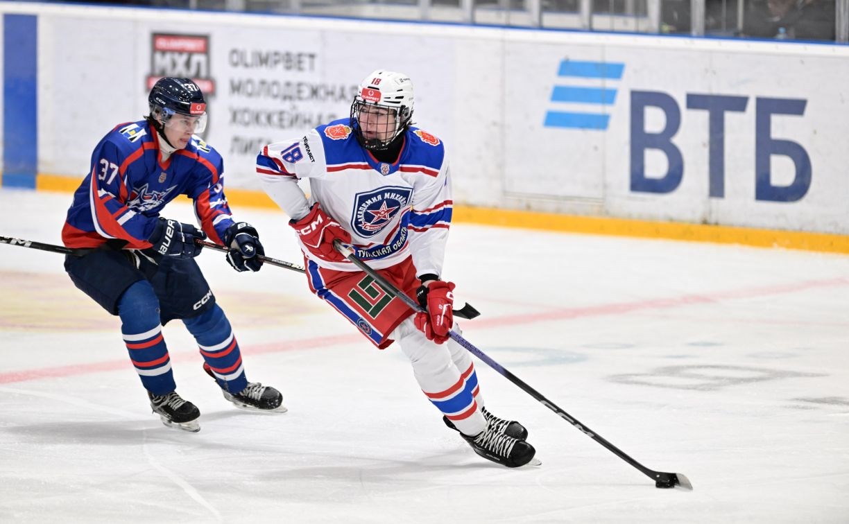 Матч OLIMPBET чемпионата Молодежной хоккейной лиги «Сахалинские акулы» - МХК «Динамо» (Москва)