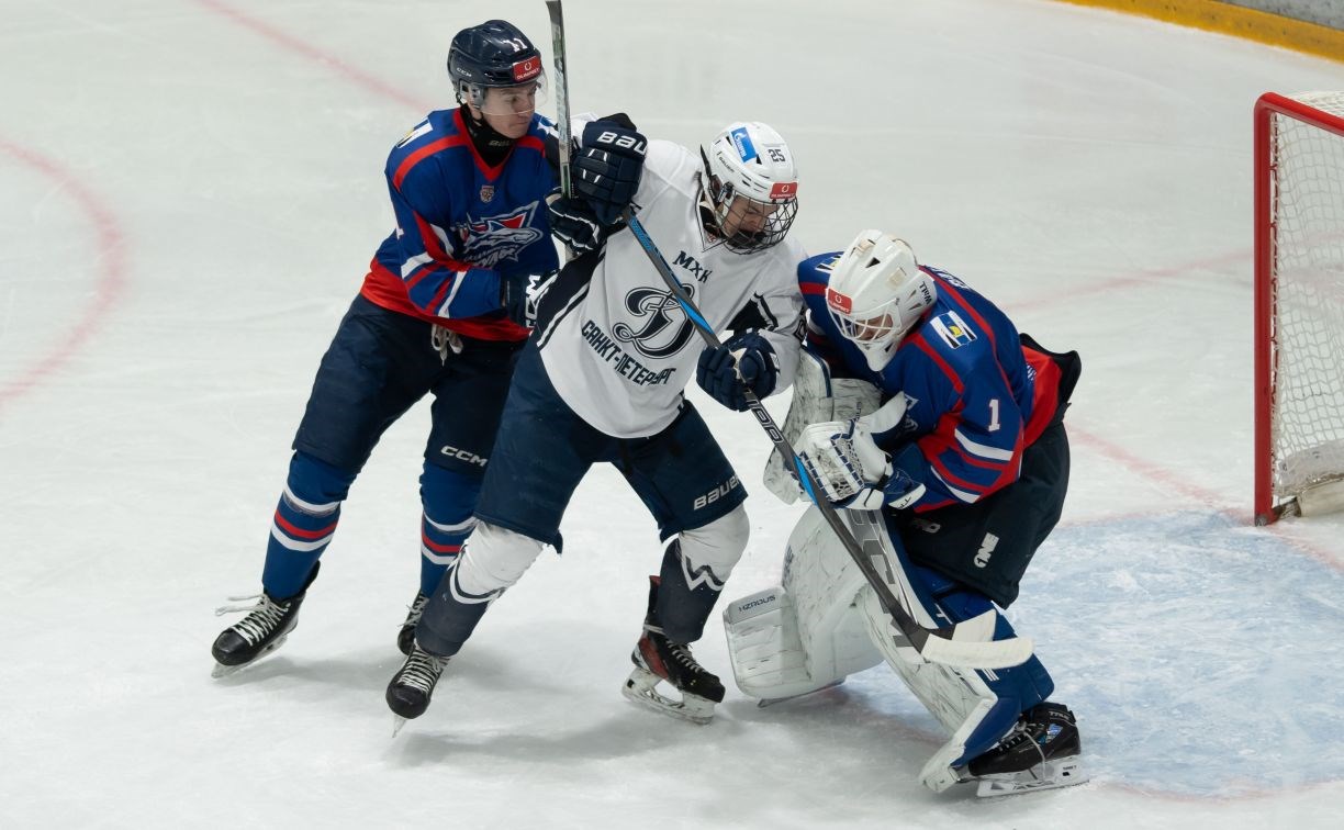 Матч OLIMPBET чемпионата Молодежной хоккейной лиги «Сахалинские акулы» - «Академия Михайлова» (Тула)