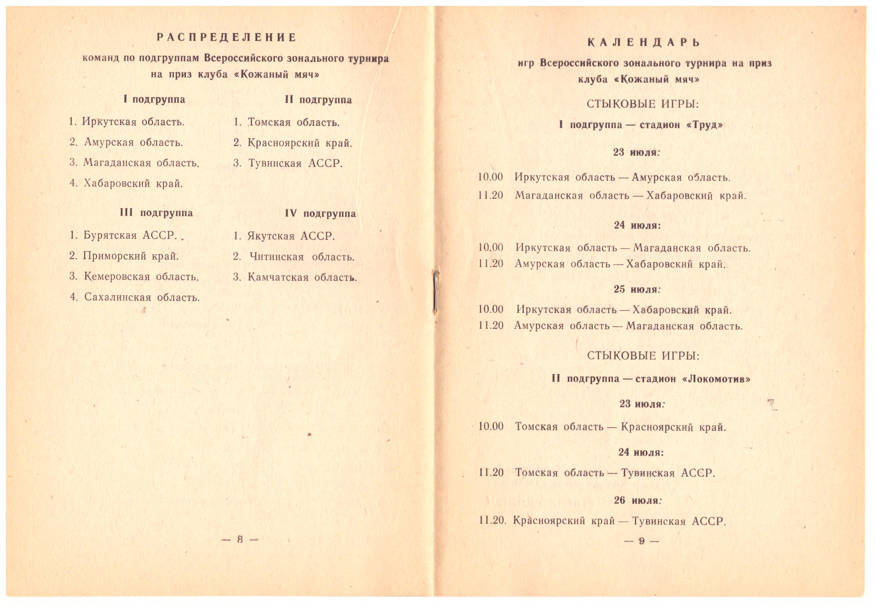 Зональный турнир "Кожаного мяча" в Чите с участием команды Сахалинской области